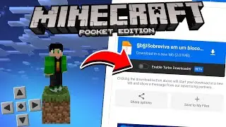 Como baixar mapa de sobreviva em apenas um bloco para minecraft  de celular atualizado  2023