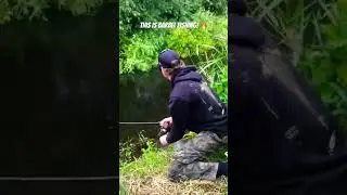 This is what a barbel bite looks like! 👀 #fishing #riverfishing #barbelfishing