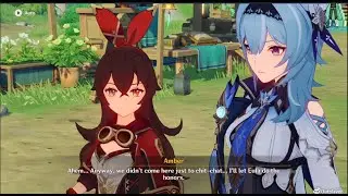 Genshin Impact: Ballads and Brews | Eula & Amber Place a Huge Order!