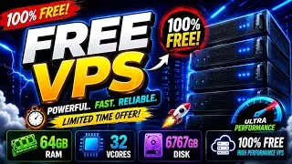 This FREE VPS Is INSANE! (64GB RAM + 32 vCores)