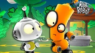 Be Careful What You Wish For! 🪙☘️ | Rob The Robot | Preschool Learning