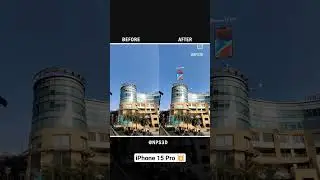 iPhone 15 pro 💥 before and after #shorts #viral #iphone #vfx