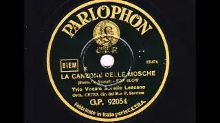 Trio Lescano - Canzone delle mosche