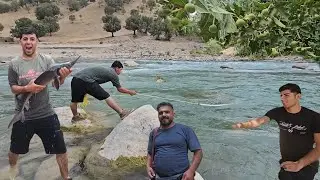 Mountain Fishing & Camping with Cousins 🏕️🎣 | Catch & Cook Adventure