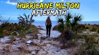Lido Key + St Armands Circle after Hurricane Milton