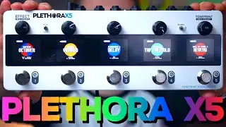 THE TONEPRINT PEDALBOARD! TC Electronic Plethora X5 (Demo)