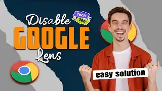 How to Disable /Turn Off Google LENS from Google Chrome 2024 | Disable Google Lens Search Image