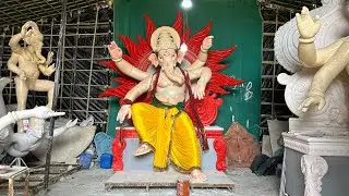 Sri Saraswati Arts Mumbai Ganpati Making 2023 | Mumbai Ganesh Idols At Nagole | Ganesh Making 2023