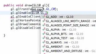 Android Developing Applications Tutorial 181 OpenGL Culling