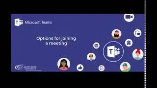 Options for joining a meeting