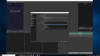 OBS settings for streaming in 2019