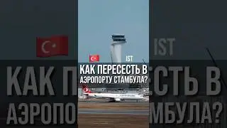 Пересадка в новом аэропорту Стамбула (IST) 