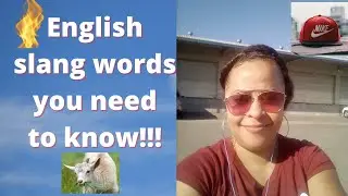 English slang words you need to know! 🔥🐐