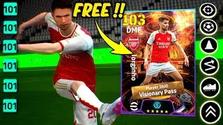 Free Show Time Jorginho Best Training Guide 🥶 || efootball 2024 ✨