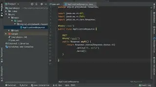 The Basic - RESTful Web services with JAX-RS