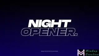 Videohive Night Opener » free after effects templates