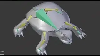 Speed modeling Turtle in Blender Part 3 (adding details and rigging)