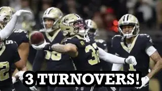 Saints Defense Starts The New Year Strong vs Falcons with 3 Turnovers!