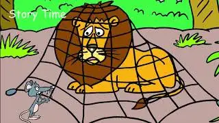 The Lion and the Mouse Story Time for Little Kids