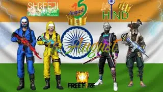Independence day ( 15 August)🇮🇳free  fire # short status video @Kundan777Gamers