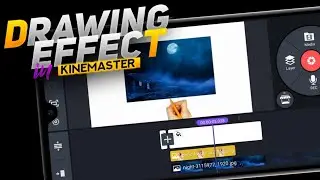 pencil drawing animation editing || kinemaster tutorials || how to edit pencil drawing in kinemaster