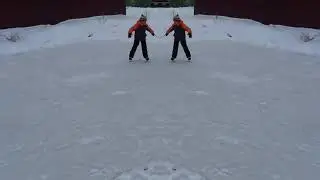 On the pond