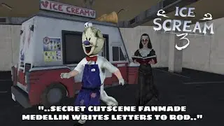 ICE SCREAM 3 / FANMADE / SECRET CUTSCENE MADELINE WRITES LETTERS TO ROD / ICE SCREAM🍧