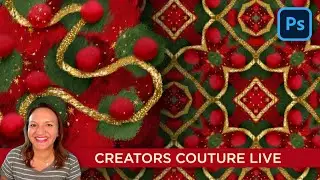 Create Easy Festive Patterns in Photoshop using Adobe Capture Plugin