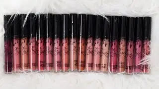 Throwing out all my Kylie Cosmetics Lipsticks ASMR 