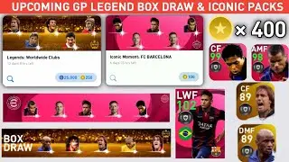 Tomorrow Confirmed Iconic Moment Box Draw And Upcoming Packs In Pes 2021 Mobile