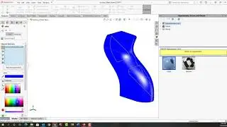Creating a loft with guide curves