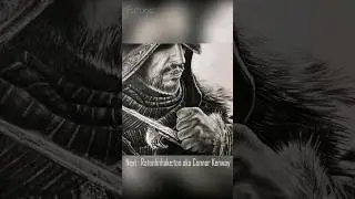 Drawing Ezio Auditore from Assassin's Creed Trilogy (Drawing with 4 different style part. 2)