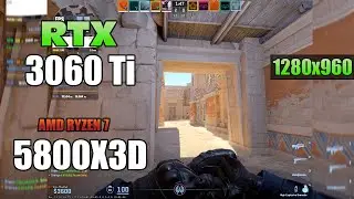 CS2 | R7 5800X3D | RTX 3060 Ti | S1mple Video Settings | 1280x960