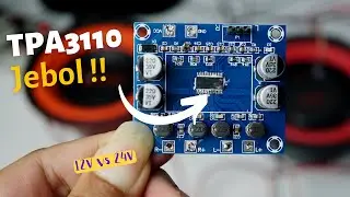 TPA3110 Test 12V vs 24V dan 4 Ohm vs 8 Ohm - TPA3110D2