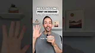 Top selling print on demand products for summer 2025 🔥