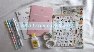 stationery haul