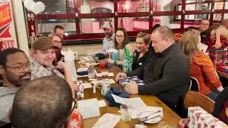 BIGGEST GAME OF WHITE ELEPHANT?!!! We played white elephant at the 2024 ABBA Dinner!