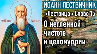 О нетленной чистоте и целомудрии. Слово 15 / «Лествица» преподобного Иоанна Лествичника