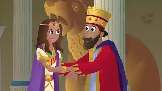 La belle et courageuse reine - La Bible App pour les Enfants