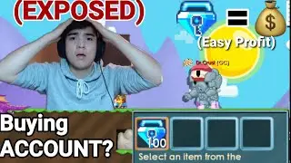 I GOT EXPOSED! Buying Account/Selling Account For Money!? RIP! + (Voice) - Growtopia