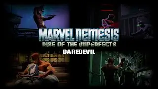Marvel Nemesis: Rise of the Imperfects | Daredevil Finishers in all Characters / Stages