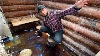 ДОМ ПОД ЗЕМЛЕЙ , ЗЕМЛЯНКУ НАШЛИ ВАНДАЛЫ , ЧТО С НЕЙ СЛУЧИЛОСЬ ?