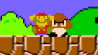 Playing Mario for the first time