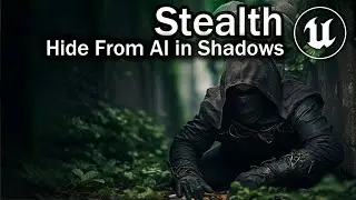 Unreal Engine 5 Tutorial - Stealth System Part 5: Hide From AI in Shadows