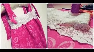How to Sew a Pillowcase Dress with Straps