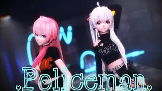 ▌MMD ▌◤•Policeman Motion DL•◥ •Luka•Haku•