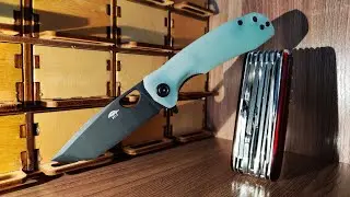 Tanto black DLC Honey Badger - EDC тест