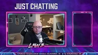 Nerd or Die : RetroWave - Current Stream Overlay