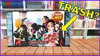 Demon Slayer Manga Box Set Unboxing