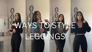 10 Ways to Style Black Leggings♡︎